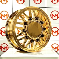 Jantes en alliage Maxtera forgées sur mesure style DDC Aftermath pour pick-up Ford F-350 Dually, RAM 3500, GMC Sierra 3500HD