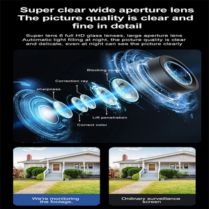 Wistino 8MP ngoài trời Wifi PTZ máy ảnh ngoài trời ống kính kép PIR báo động đẩy màu đêm tầm nhìn an ninh mạng máy ảnh - Product Image 3