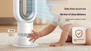 Ventilador Purificador de Aire Inteligente sin Aspas, Ventilador sin Aspas 2 en 1, Circulación de Viento Natural, Ventilador sin Aspas <span class=keywords><strong>para</strong></span> Mascotas, Gatos y Perros - Product Image 4