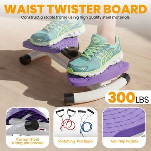 Appareil de torsion pour exercices abdominaux et yoga à domicile, pour hommes et femmes, avec disque de taille - Product Image 6