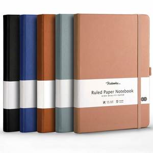 High Quality Leather A5 Print on Demand Notebook <b>Journal</b> with Thermal Binding and Custom Logo for Office School Business - Product Image 1