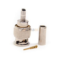 Connecteur coaxial mâle BNC connecteur en laiton BNC sertissage assemblage de câble RG316 | METABEE Fabricant, fournisseur et usine de gros