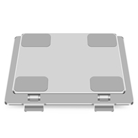 Support pour ordinateur portable multi-angles Support de bureau robuste en alliage d'aluminium pour une meilleure posture Écran à la hauteur des yeux Ascenseur pour la maison/le bureau