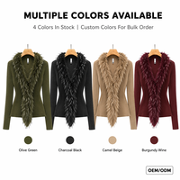 Sweater Rajut Wol Korea Musim Gugur Model Slim Fit Regular