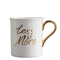 Tasses en céramique Chauffe-eau de chat en or avec impression de logo personnalisé Pipe magique Noël Bière émail blanc Ensemble tasse et assiette
