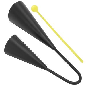 <span class=keywords><strong>Agogo</strong></span> Bell Binaural Tradicional de mano Latin Clapper Metal Percusión <span class=keywords><strong>Instrumento</strong></span> musical L - Product Image 4