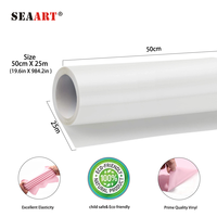 Vinyle thermocollant SEAART en PU haute flexibilité Easyweed en gros pour vêtements
