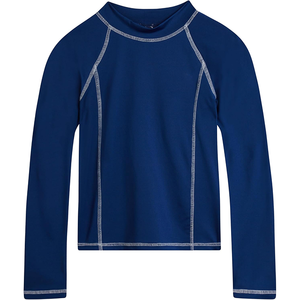 เสื้อแขนยาว UPF 50 + สำหรับผู้ชายชุดป้องกันผดผื่นแบบบีบอัดสำหรับใส่ไปยิมและเล่นกีฬาต่อสู้แห้งเร็ว - Product Image 1