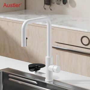 キッチン蛇口2026新デザイン<span class=keywords><strong>2</strong></span> in 1自動カップ洗浄ツールプルダウンステンレス鋼 - Product Image 1