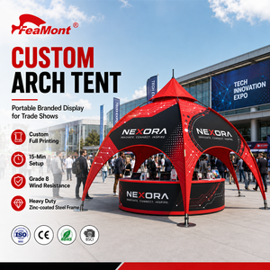 Carpa Arqueada de Alta Gama FEAMONT Tipo Domo Araña para Conferencias Tecnológicas y Eventos Corporativos al Aire Libre, Carpa Personalizada - Product Image 1