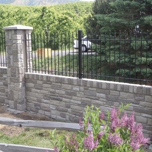 Heißer Verkauf Gartenzaun <span class=keywords><strong>Stein</strong></span> mit allgemeinen Steinsäulen säulen - Product Image 4
