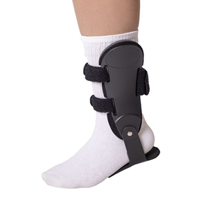 Attelle de cheville articulée bilatérale réglable en plastique pour blessures sportives/faiblesses/entorses/in stabilité - Product Image 1