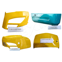 Piezas de Repuesto para Miniexcavadora Kubota U17-3: Panel Lateral, Cubierta Trasera del Motor, Radiador, Cubierta del Tanque de Combustible, Protector Inferior para Kubota