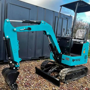 Miniexcavadora Económica JPC KV12 de 12 Caballos de Fuerza, Hoja Topadora Delantera, Función Dual, Hidráulica Resistente - Product Image 6