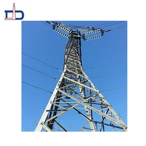 鉄製グリッドタワー400kv伝送線路タワーアングル鋼自立型伝送線路