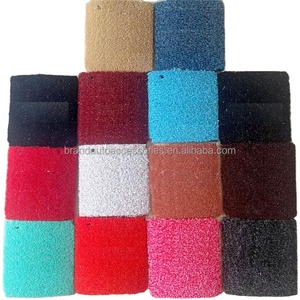 Cuộn Velour kim đấm và chần sợi vòng cắt đống Vòng đống CuộN chất liệu PVC TPR Spike ủng hộ xe Thảm mat - Product Image 1