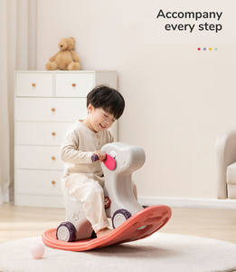 Nouveauté Jouets à monter pour enfants avec cheval automatique <span class=keywords><strong>3</strong></span> en 1 Chaise berçante confortable pour bébé - Product Image 5