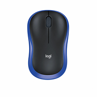 Souris sans fil compacte Logitech M185 2,4 GHz avec nano-récepteur USB, capteur optique, Plug and Play pour ordinateur portable et PC, compatible avec de nombreux systèmes d'exploitation