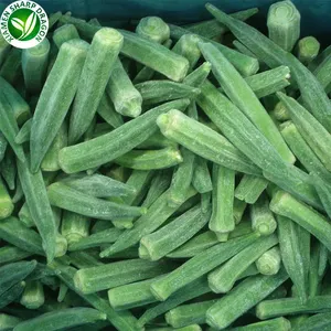 IQF Wholesale Grade A in Scheiben geschnitten oder ganz gefrorene Okra