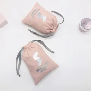 उच्च गुणवत्ता वाले छोटे आकार कपास लिनन उपहार पैकेजिंग गहने कॉस्मेटिक कार्बनिक धूल Drawstring बैग कपास भंडारण पाउच
