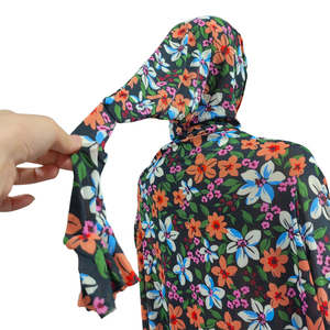 Vêtements musulmans pour femmes, ensemble deux pièces pour Ramadan, Khimar, dubaï, haut ample et jupe, Katfan, vêtements islamiques, turquie, Jilbeb, Hijab, Abaya - Product Image 5