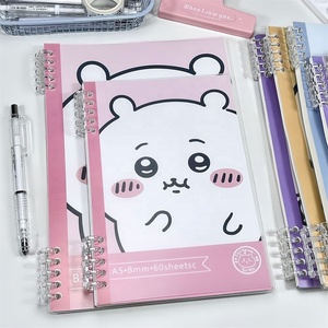 Quaderno A5 Trasparente Rimovibile con Fogli Staccabili Chiikawa per Studenti delle Scuole <span class=keywords><strong>Medie</strong></span> - Hachiware Momonga Kawaii - Product Image 1