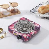 Petit appareil de cuisine 1000w, plaque chauffante à brûleur unique, cuisson électrique