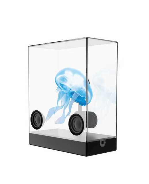3D Holographic Jellyfish  Speaker, LED  Light Show Speaker, Ambient Light Wireless Speaker