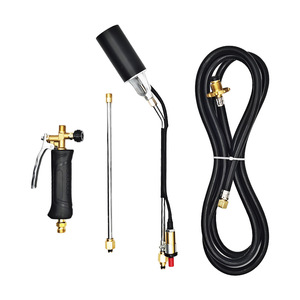 Đồng Có Thể Tháo Rời Vườn Weed Butan Gas Torch <span class=keywords><strong>Flamethrower</strong></span> Với Auto Igniter Ngọn Lửa Burner - Product Image 1