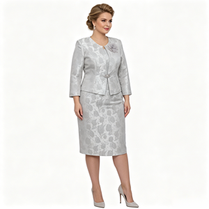Nouvelle Collection : Ensembles Deux Pièces Élégants Geenlinm pour Femme – Tenues de Cérémonie, Robes Flora, Costumes de Mère de la Mariée, Tenues d'Église - Product Image 2
