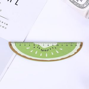 15cm di colore della caramella fresca carino in legno misura righello dritto per regalo promozionale di cancelleria - Product Image 6