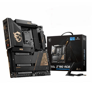 เมนบอร์ด <span class=keywords><strong>MSI</strong></span> MEG Z790 ACE Gaming รองรับซ็อกเก็ต Intel LGA1700 สำหรับซีพียู Intel Core Celeron รุ่นที่ 12/13 แบบ E-ATX - Product Image 1