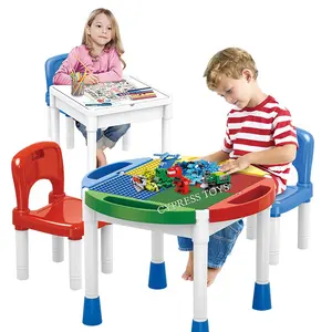ABS 塑料玩积木表孩子块表块桌子
