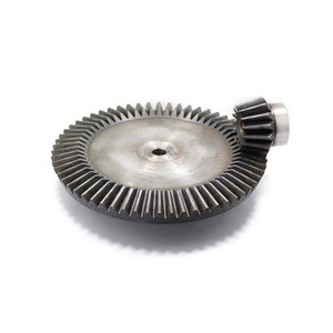 Ingranaggi a Spirale in Acciaio 45 Personalizzati per Fresatrice CNC - <span class=keywords><strong>2</strong></span> Pezzi Ingranaggi Conici Rapporto 1:<span class=keywords><strong>2</strong></span> Ingranaggi Cilindrici a 90 Gradi - Product Image 3