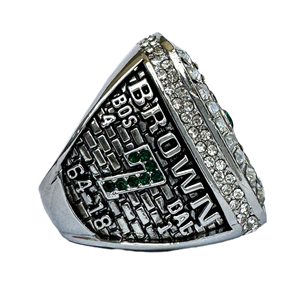 2024 Boston Celtics Garnett anillo de campeonato chapado en oro rosa aleación hombres corazón joyería para aniversario regalo de Navidad - Product Image 4
