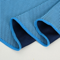Serviettes rafraîchissantes en gros, emballage personnalisé, serviette glacée douce et respirante, serviette rafraîchissante en microfibre pour le yoga, le sport, la course à pied et l'entraînement