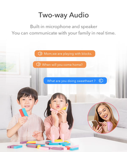 Viewbest Kit de caméra réseau sans fil Wifi <span class=keywords><strong>6</strong></span> NVR 8CH 5MP Système de sécurité domestique intérieur avec vision nocturne couleur Audio bidirectionnel - Product Image 4