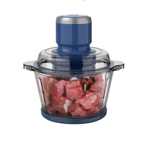 Robot culinaire électrique avec <span class=keywords><strong>bol</strong></span> en <span class=keywords><strong>verre</strong></span> de 1,7 L, <span class=keywords><strong>4</strong></span> <span class=keywords><strong>lames</strong></span> à deux niveaux, contrôle de vitesse réglable, pour hacher et moudre - Product Image 1