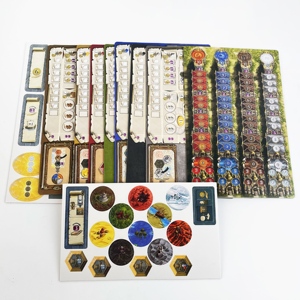 Jeu de société Terra Mystica, impression personnalisée en gros, cadeau de festival, jeu de société, stratégie civile de haute qualité. - Product Image 3