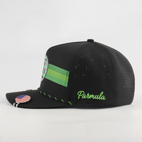 Casquette de golf perforée personnalisée de haute qualité, logo en caoutchouc 3D, marqueur de balle magnétique, séchage rapide, sport, usine OEM