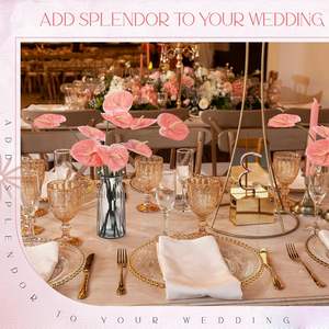 Arreglos Florales Artificiales 3D de Plumas de Flamenco y Anturios, Decoración para el Hogar, Venta al Por Mayor - Product Image 3