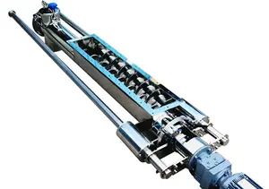 Customized Spiral Conveyor System Horizontal Screw Conveyor For Industry Material Transmission