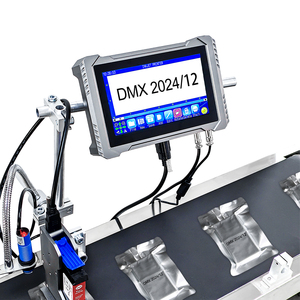 Dmx Xách Tay Trực Tuyến Máy In Phun Ngày Coder 12.7Mm Phẳng Tấm Cho Hộp Logo Mã Hàng Loạt In Ấn Trên Giấy Và Nhựa - Product Image 2