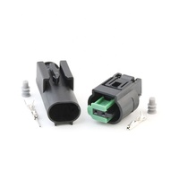 Steker Sensor 2 Arah Jantan Betina 1-967570-3/1-967644-1 Kabel Harness Panjang 15CM