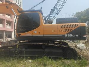 Excavatrice sur chenilles Hyundai 385 d'occasion de haute qualité en provenance de Corée Modèle HYUNDAI 385LC-9T de 38 tonnes à vendre - Product Image 5