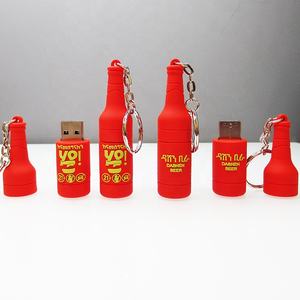 Clé USB personnalisée en PVC souple 3D, design <span class=keywords><strong>gratuit</strong></span>, en forme de bouteille ou de tasse, 4 Go, 8 Go, 16 Go, 32 Go - Product Image 4