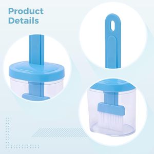 Silicone Oil Brush with Bottle for Home Use High-Temperature Resistant Integrated Plastic Baking Brush Long Handle Reusable - Product Image 4