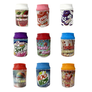 Chất Lượng Cao 100Ml Pet Nhựa Soda Nhựa Jar Với Phun Cap Cho Kẹo Snack Cookie Bao Bì Tùy Chỉnh Màu Sắc - Product Image 6