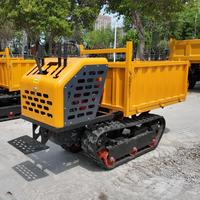 Livraison Gratuite – Chariot à Chenilles 1T pour Travaux en Montagne et Manutention de Matériaux