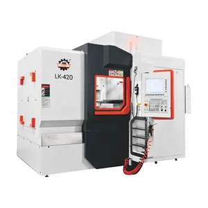 High rigidity vertical machining center LK420 China factory vertical and horizontal turret milling machine